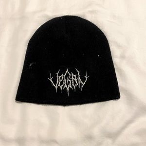 “Vegan” beanie